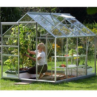 Home Greenhouses Vitavia Venus 5000 Silver Framed Greenhouse