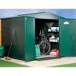 Asgard Gladiator Metal Shed Brown 7 x 7