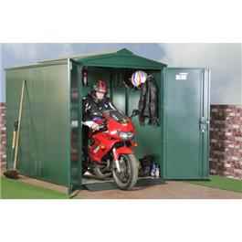 Asgard Motorcycle Garage Green Metal Storage