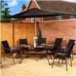 BillyOh Onyx 150cm Rectangular 6 Seater Stacking Chair Set **REDUCED** WAS £279.99 SAVE £120.00