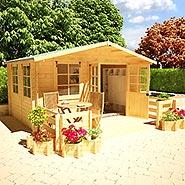 BillyOh Frontier 'Montana' Log Cabins Inc Verandah
