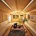 Montana III Log Cabin Inc Verandah: Internal Showing Depth