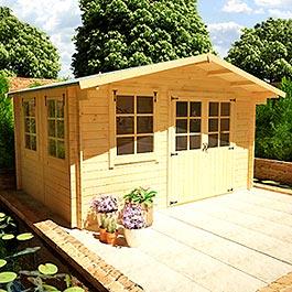 Log Cabin BillyOh Frontier 'Montana' 3.8m x 3.8m