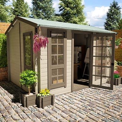 BillyOh Brighton Garden Office Log Cabins