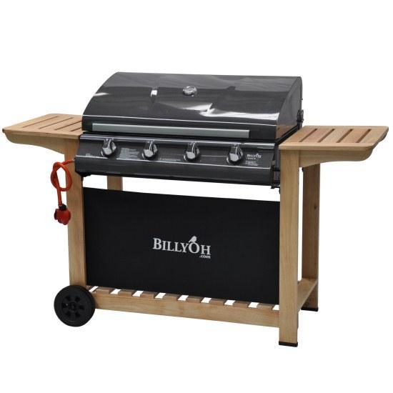 BillyOh Imperial 4 Burner Hooded Gas Hooded BBQ Barbecue