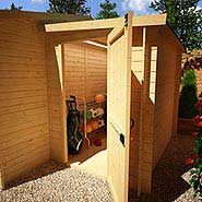 BillyOh Pathfinder 'Lean To' Log Cabin