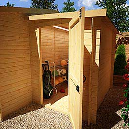 Log Cabin Billyoh Pathfinder 'Lean to' 7' x 5'