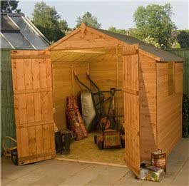 Billoyh Sherwood Apex 7' x 7' Wooden Shed