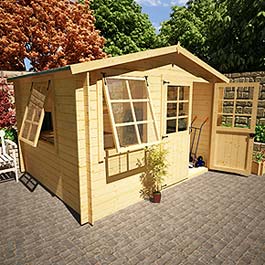 28mm Workshop 13 x 14 Log Cabin