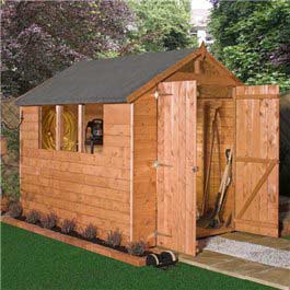 Garden Wooden Shed Billyoh Greenkeeper Apex 12' x 8'