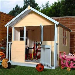 Playhouses Mad Dash Barley Sugar 6' x 5' Wooden Playhouse