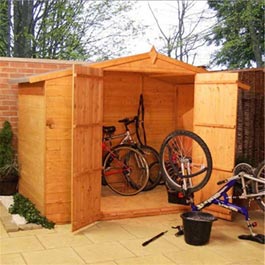 Garden Store Billyoh Big Bike Store 8' x 5' Wooden Storage