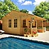 Well crafted, multi-purpose veranda