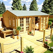 BillyOh Dorset Traditional Log Cabin
