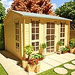 BillyOh 3.0 x 2.5m Pathfinder Huntsman Log Cabins