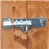 Secure bolt (padlock and hasp can be purchased as an extra)