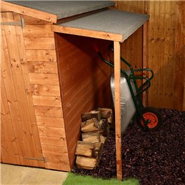 Garden Storage Billyoh Bucher Log Store 6' x 2'