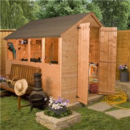 10 x 6 Pre-Assembly Deal Wooden Shed