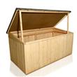 BillyOh 3x 5 Keep it Tidy Deck Box Tongue and Groove Storage Chest with Felted Roof