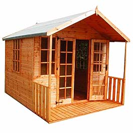 Summerhouse BillyOh Elegance Georgian 8'6 x 8' Inc Verandah