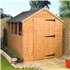 Extra Large Hinges on this 8x6 model for stability and durability