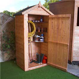 Garden Storage BillyOh Shed Store 3'3 x 2'2 Wooden Storage