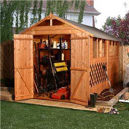 Greenkeeper Premier 8' x 7' Wooden Shed