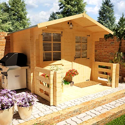 BillyOh 2.5 x 2.0 19 mm Pathfinder Nook Garden Log Cabin