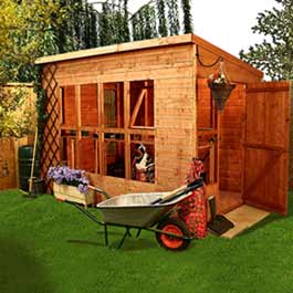 Country Plant House Potting Shed Wooden Shed