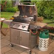 BillyOh Collection 3 Burner Hooded Barbecue with Side Burner Stainless Steel**REDUCED**WAS £279.99 SAVE £120.00