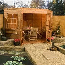 Summerhouse Billyoh St Tropez Corner House 7' x 7'