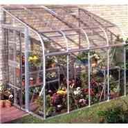 Halls Silverline 8 x 6 Lean to Greenhouse
