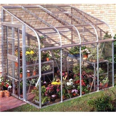 Halls Silverline 8 x 6 Lean to Greenhouse