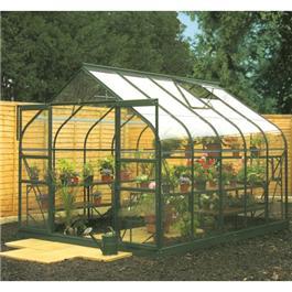 Halls Green Aluminium Supreme 10 x 8 Metal Greenhouse