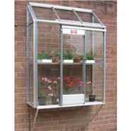 Elite Window Garden Silver Framed Greenhouse