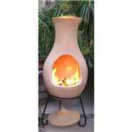 Gardeco Elements Air Clay Chiminea