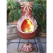 Gardeco Elements Fire Clay Chiminea