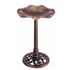 Gardman Lily Leaf Pedestal Bird Bath