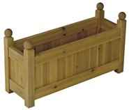 Gardman 24" Trough Tan Wooden Planter