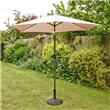 2.5m Parasol - Taupe