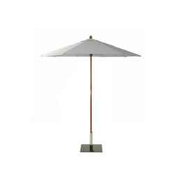 Sturdi 3m Hardwood Frame Garden Parasol Taupe