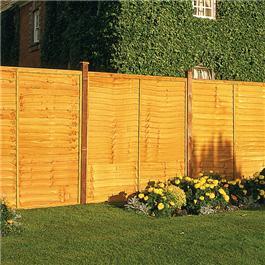 0.9m Cheshire Lap Fence Panel
