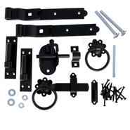 The Grange Timber Gates Ironmongery Set