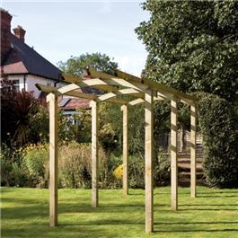The Bowed Walkway Pergola