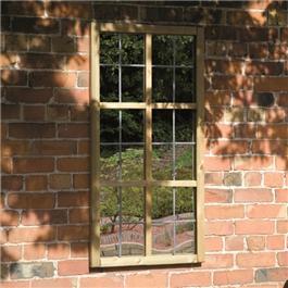 The Garden Mirror Tudor Window