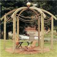 The Jac Flower Domed Pergola