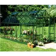 Halls Green Aluminium Magnum 14 x 8 Metal Greenhouse