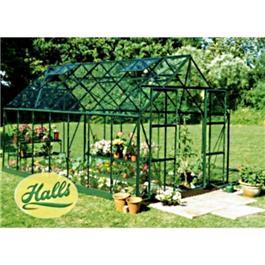 Green Aluminium Magnum 14 x 8 Toughened Greenhouse