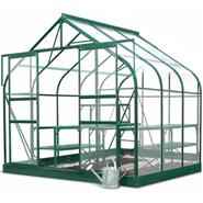Halls Green Aluminium Supreme 6 x 6 Metal Greenhouse
