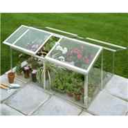Halls Silver Aluminium Jumbo Cold Frame 4 x 3